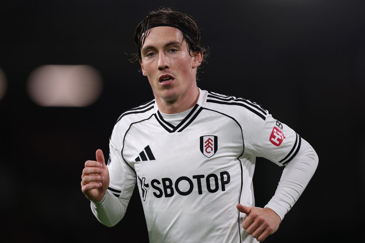 Harry Wilson of Fulham reacts during the Premier League match between Fulham and Crystal Palace at Craven Cottage on December 07, 2025 in London, England. 