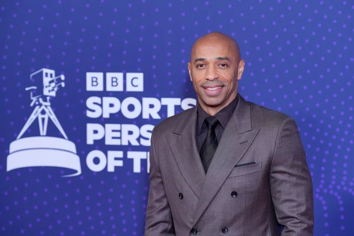 Thierry Henry attends BBC Sports Personality of the Year 2025