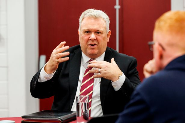 Hearts chief executive Andrew McKinlay