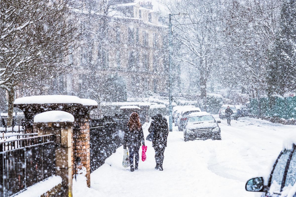 Brits are bracing themselves for blizzard conditions 