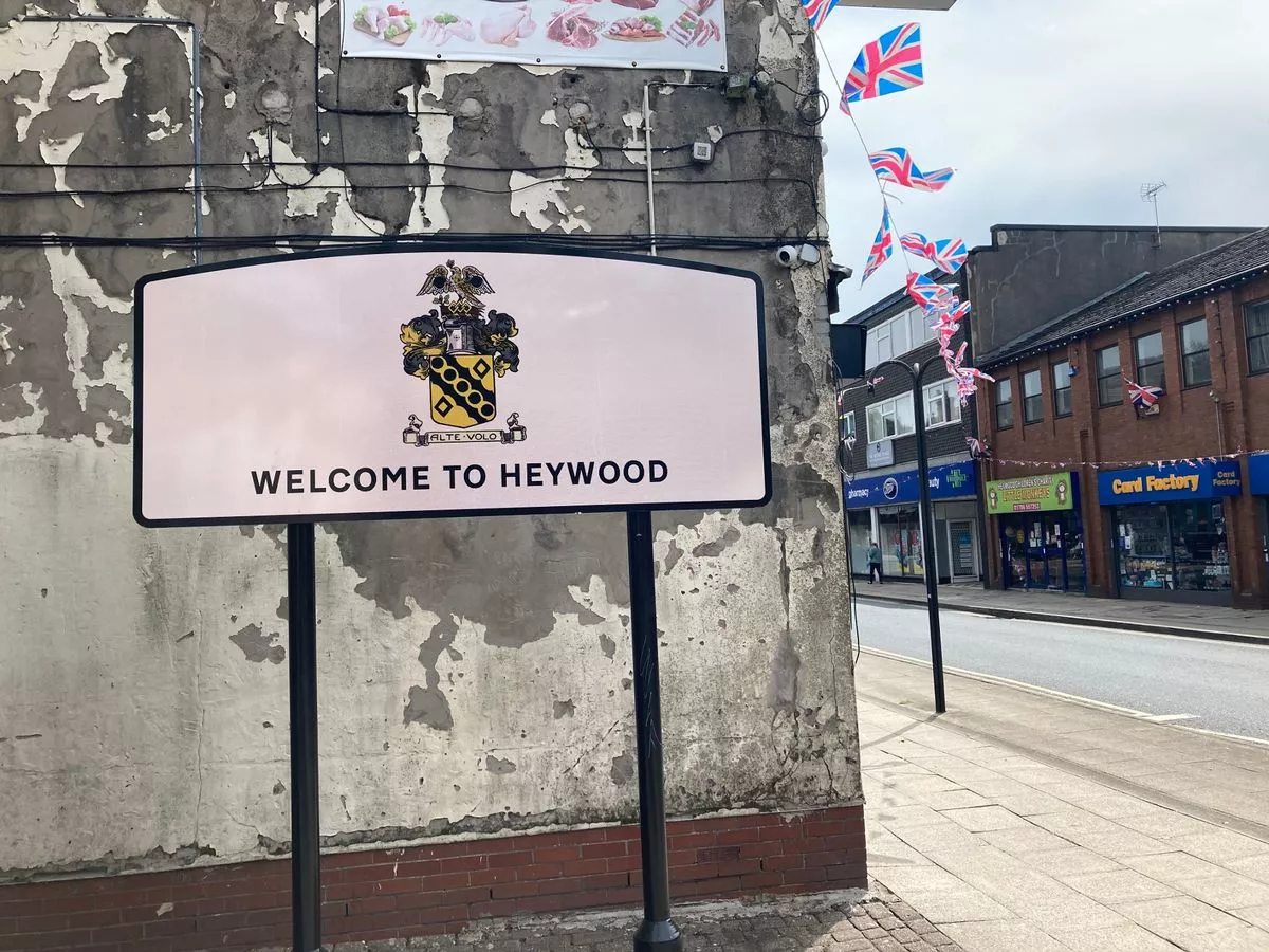 Heywood town centre