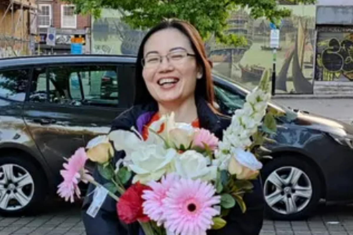 She leaves behind three children