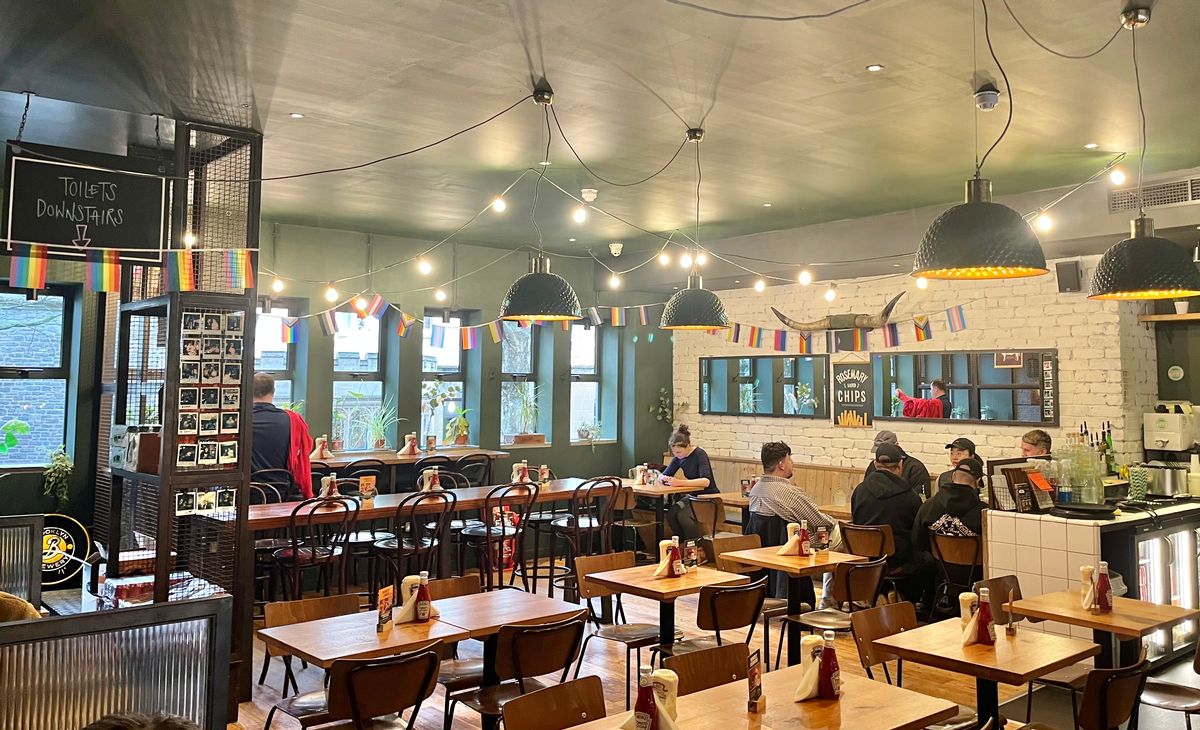 Inside Honest Burgers on Clare Street