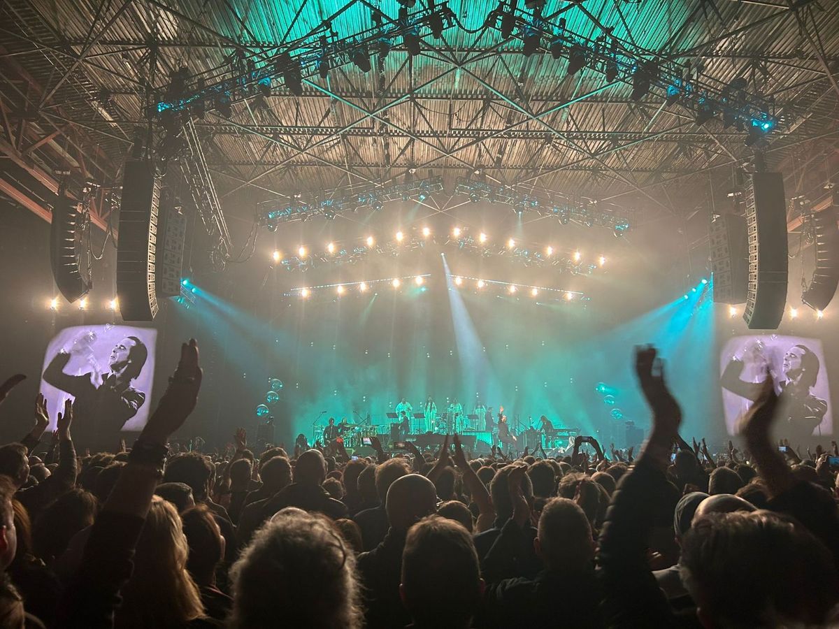 The stage at the BP Pulse Live arena