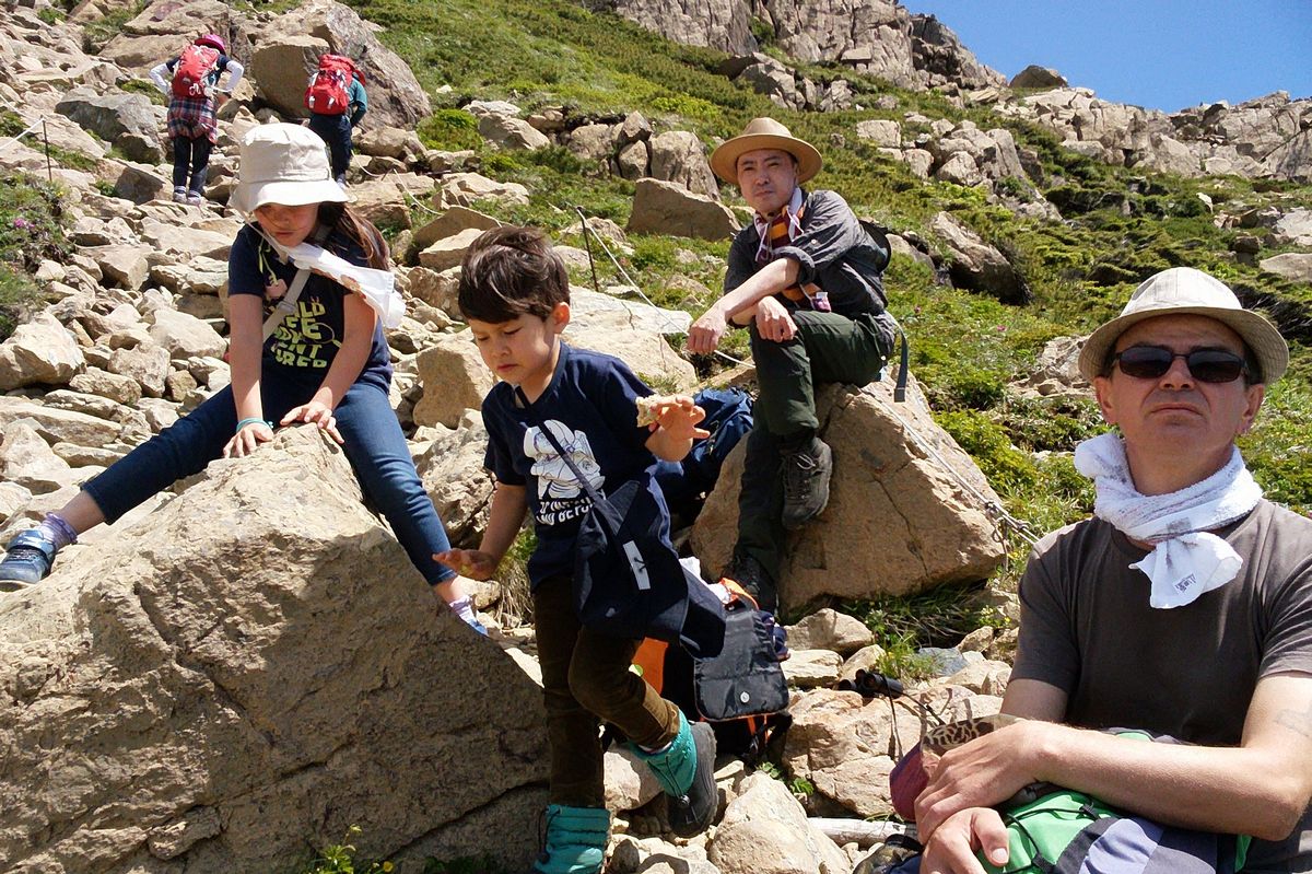 Aeneas with his family