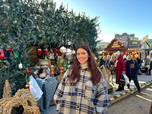 Emily Malia at Chatsworth Christmas Market
