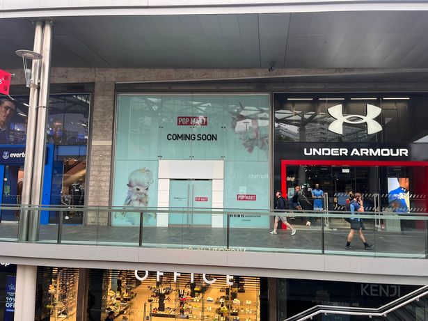 Liverpool ONE's POP MART is starting to come together