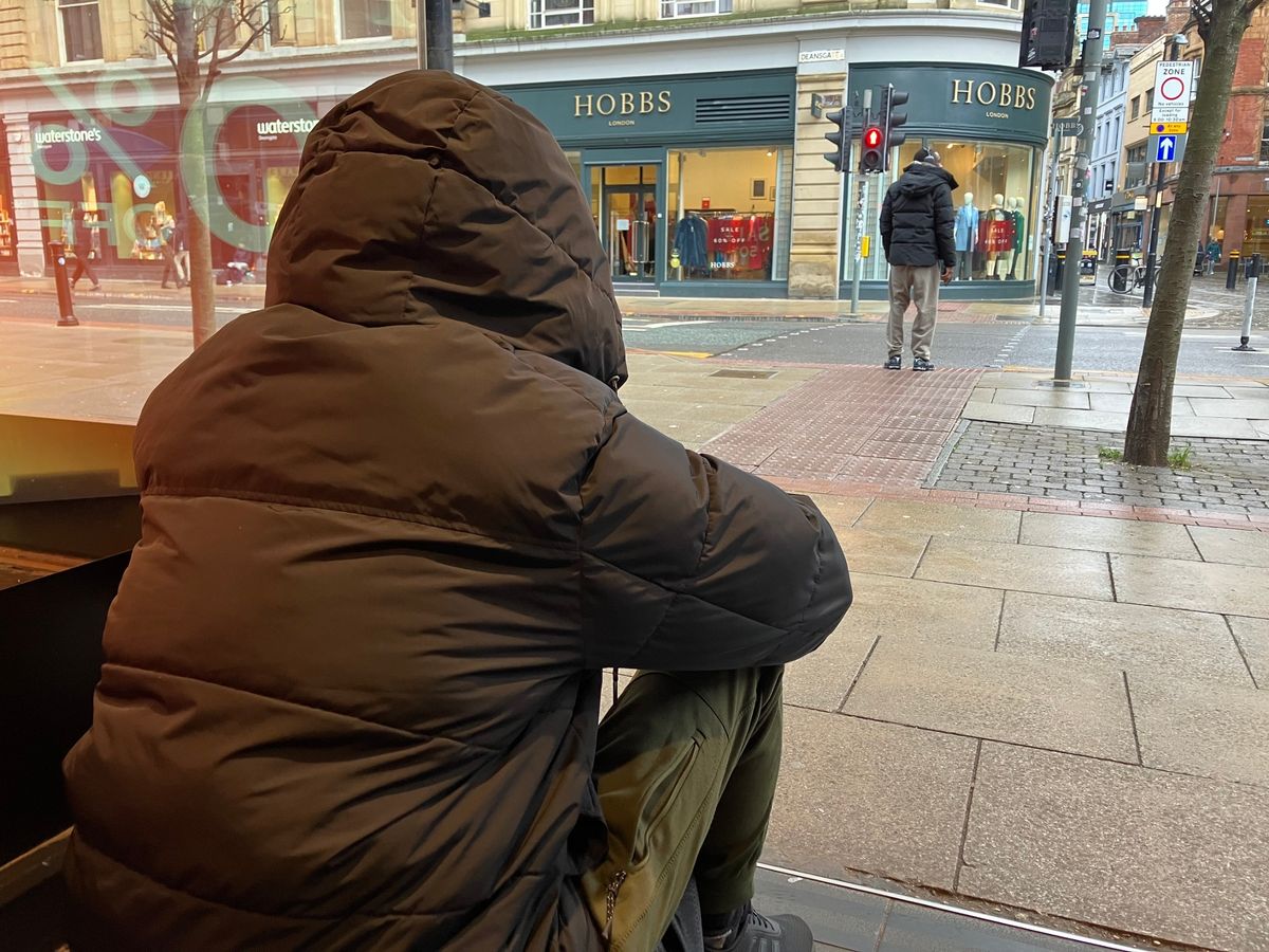 There is a 15 per cent increase on the number of homeless people across the north west compared to last year