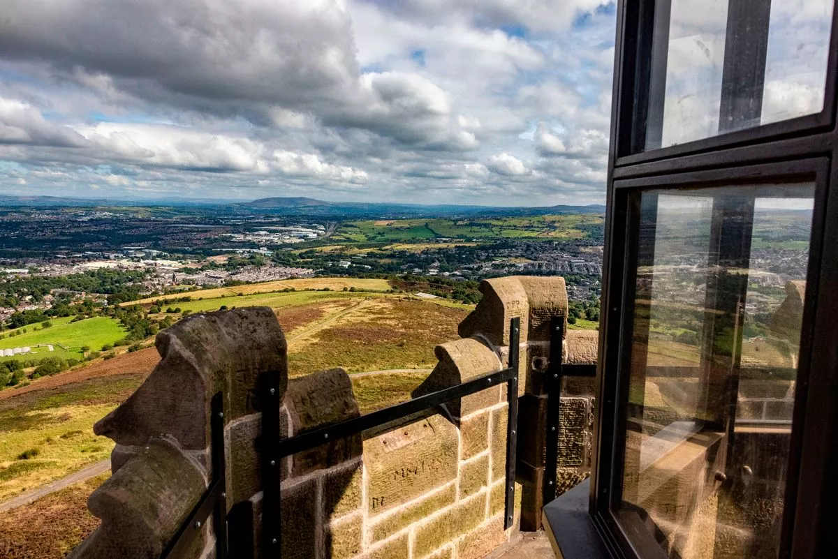 You can climb to the top of the tower