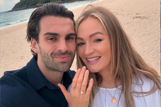 Adam Collard and Laura Woods