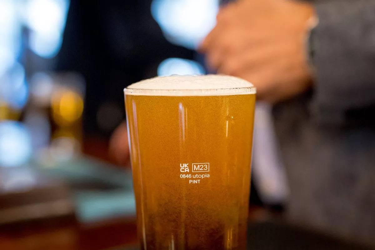 A generic pint of beer 