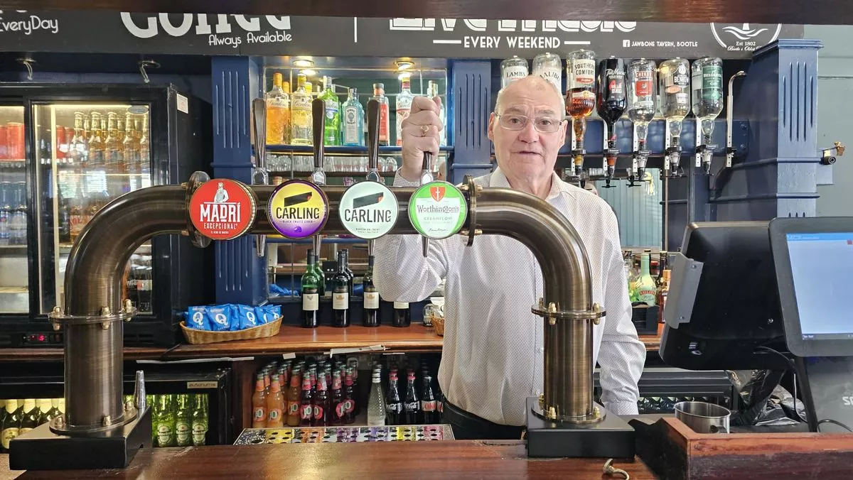 Dave McNally, manager of The Jawbone Tavern