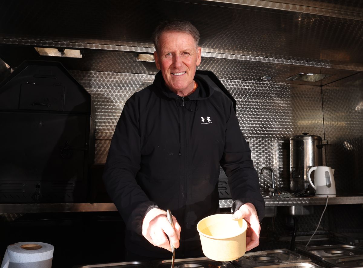 John the Spud sells a variety of items but its his jacket potatoes that gets everyone talking