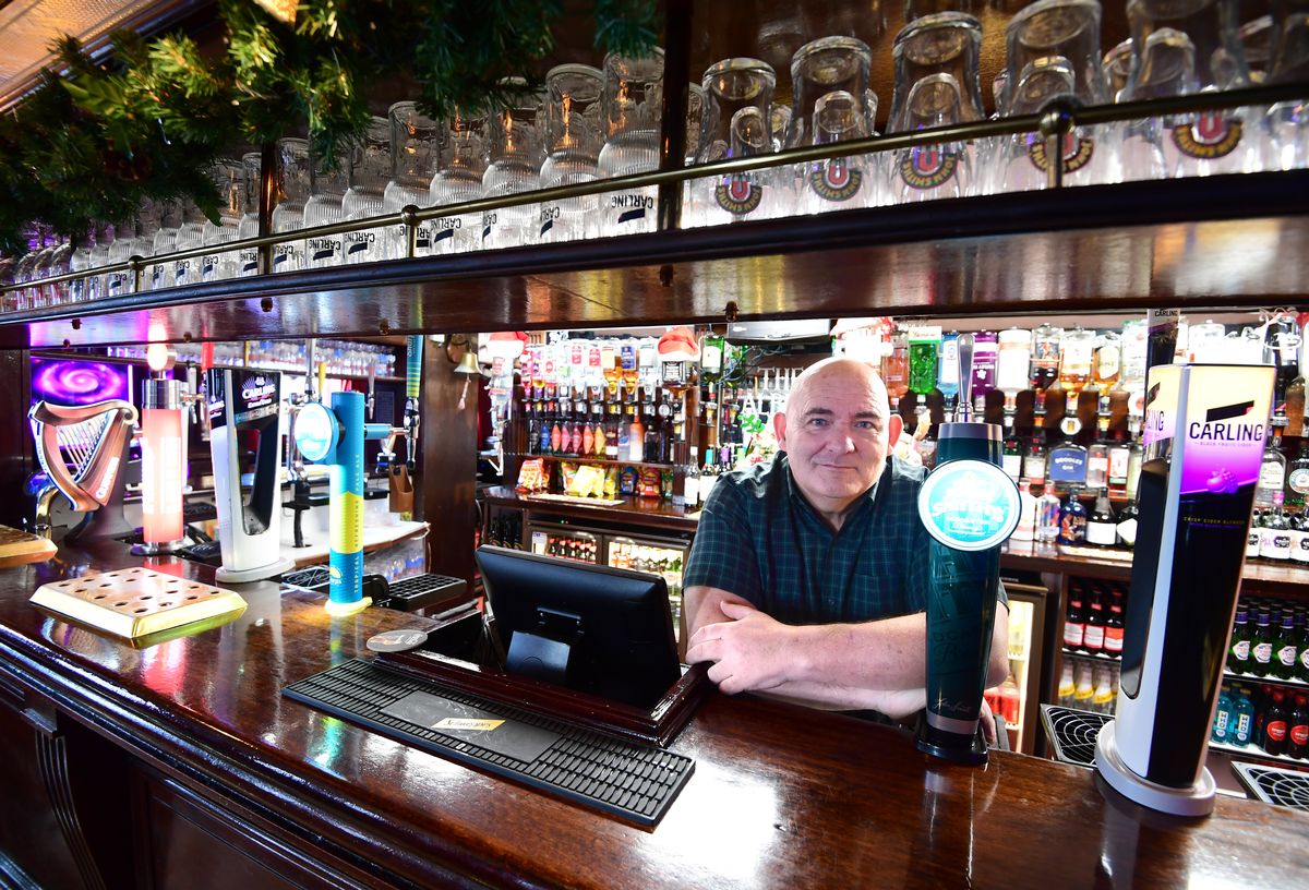 Robert Maher, owner of The Albion pub in Bootle