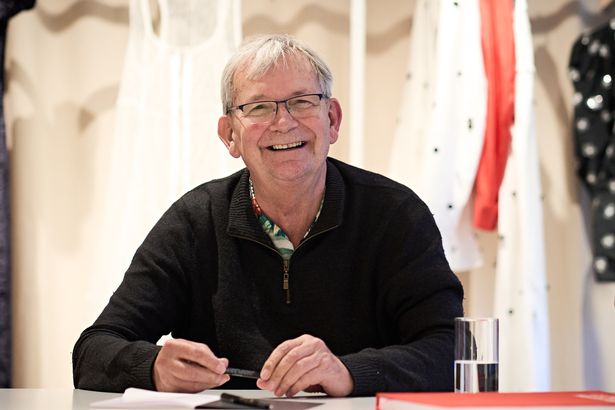 Photographer Martin Parr attends the "Jacquemus X Martin Parr" book signing as part of Paris Fashion Week at Jacquemus Montaigne  on October 03, 2023 in Paris, France. 