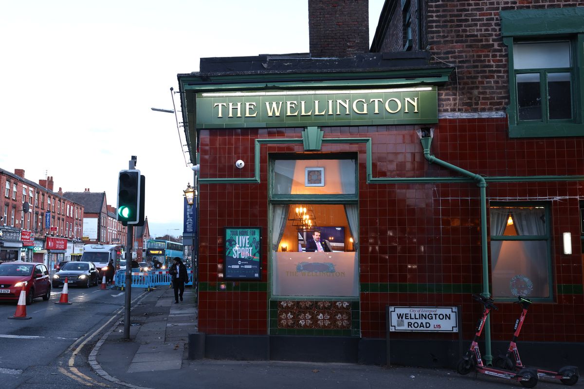 The Wellington pub in Wavertree after its new refurb