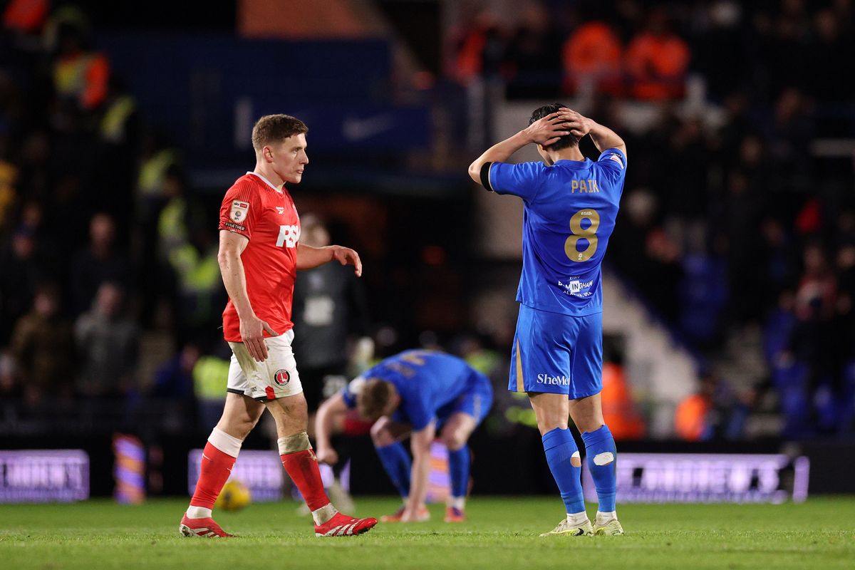Paik Seung-ho of Birmingham City reacts following the draw with Charlton Athletic