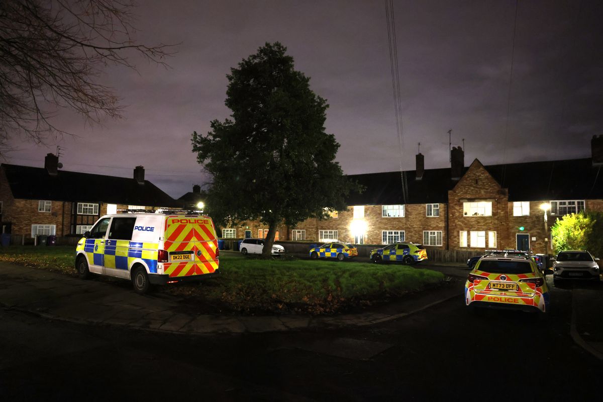 Police on Whitney Road in Woolton