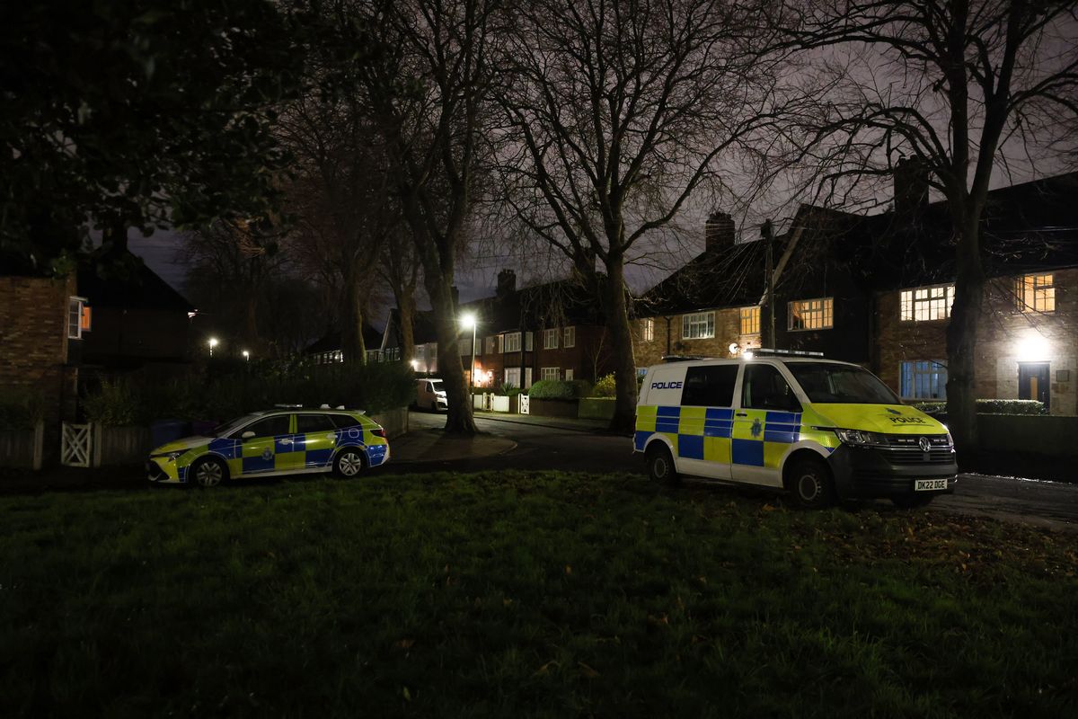 Police on Whitney Road in Woolton