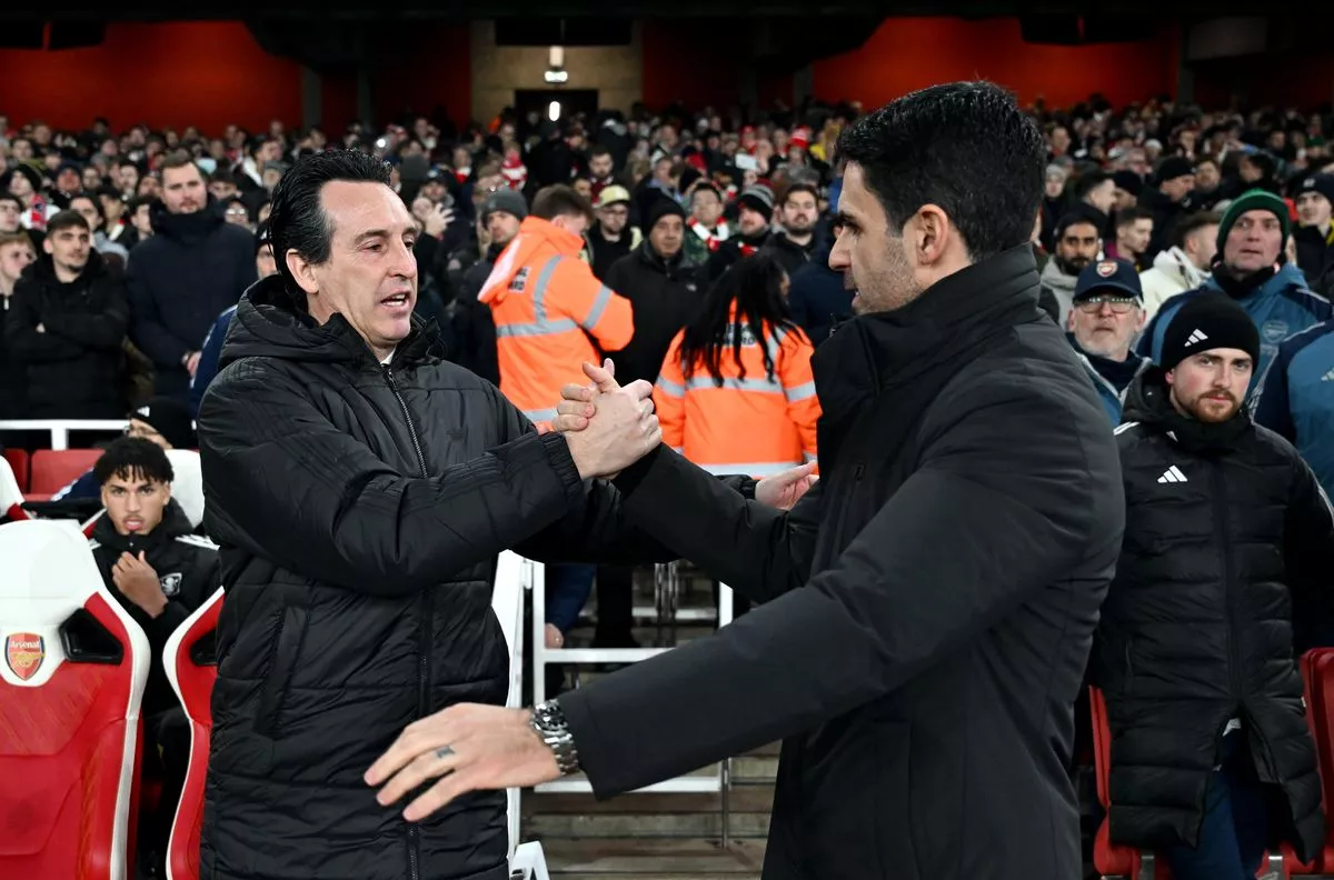 Unai Emery and Mikel Arteta