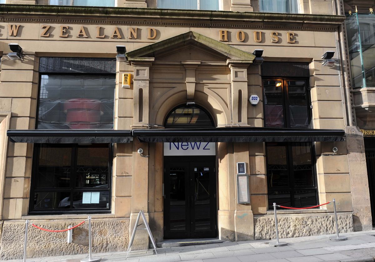 Exterior shot of Newz Bar in Liverpool. October 27, 2010
