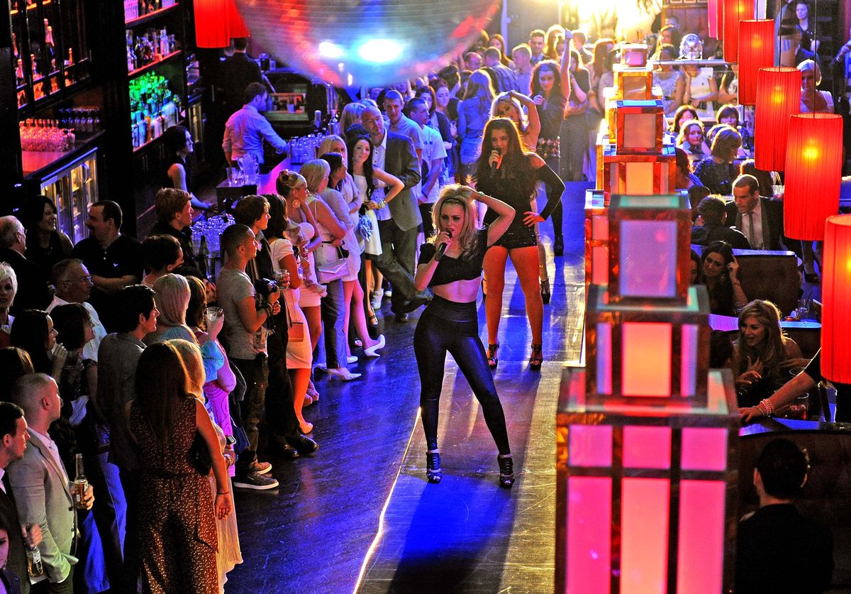 Liverpool vs Essex Fashion off at Newz Bar as the fashion show takes centre stage. September 23, 2011