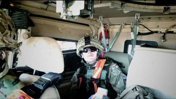 Johnny Bradley when serving in 1 Royal Irish Regiment