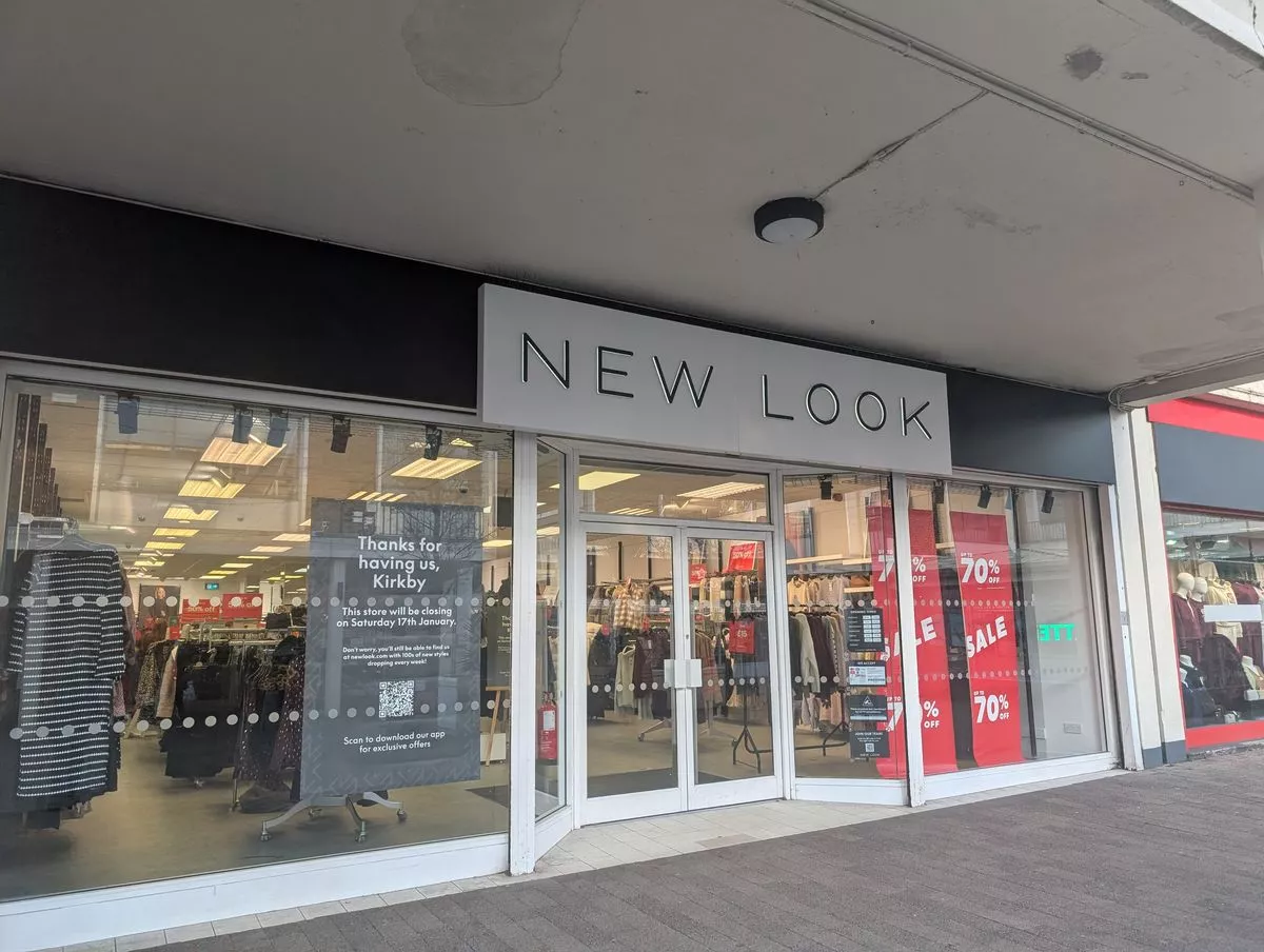 New Look store in Kirkby is closing its doors
