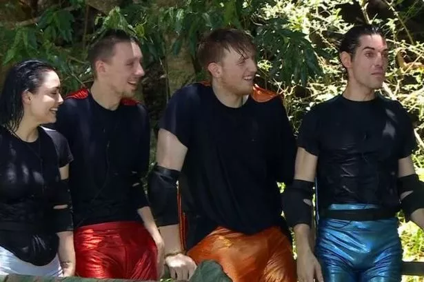 The I'm A Celebrity Cyclone challenge contestants