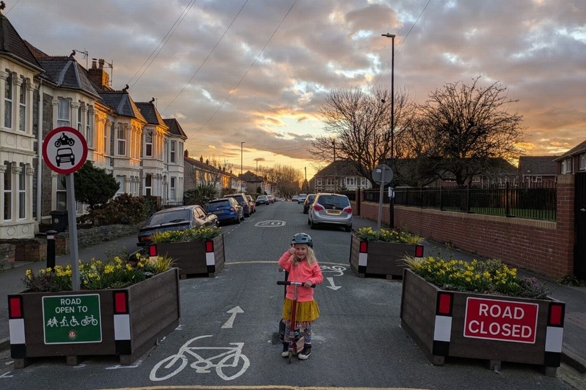 Some of the measures in place during the East Bristol Liveable Neighbourhood trial