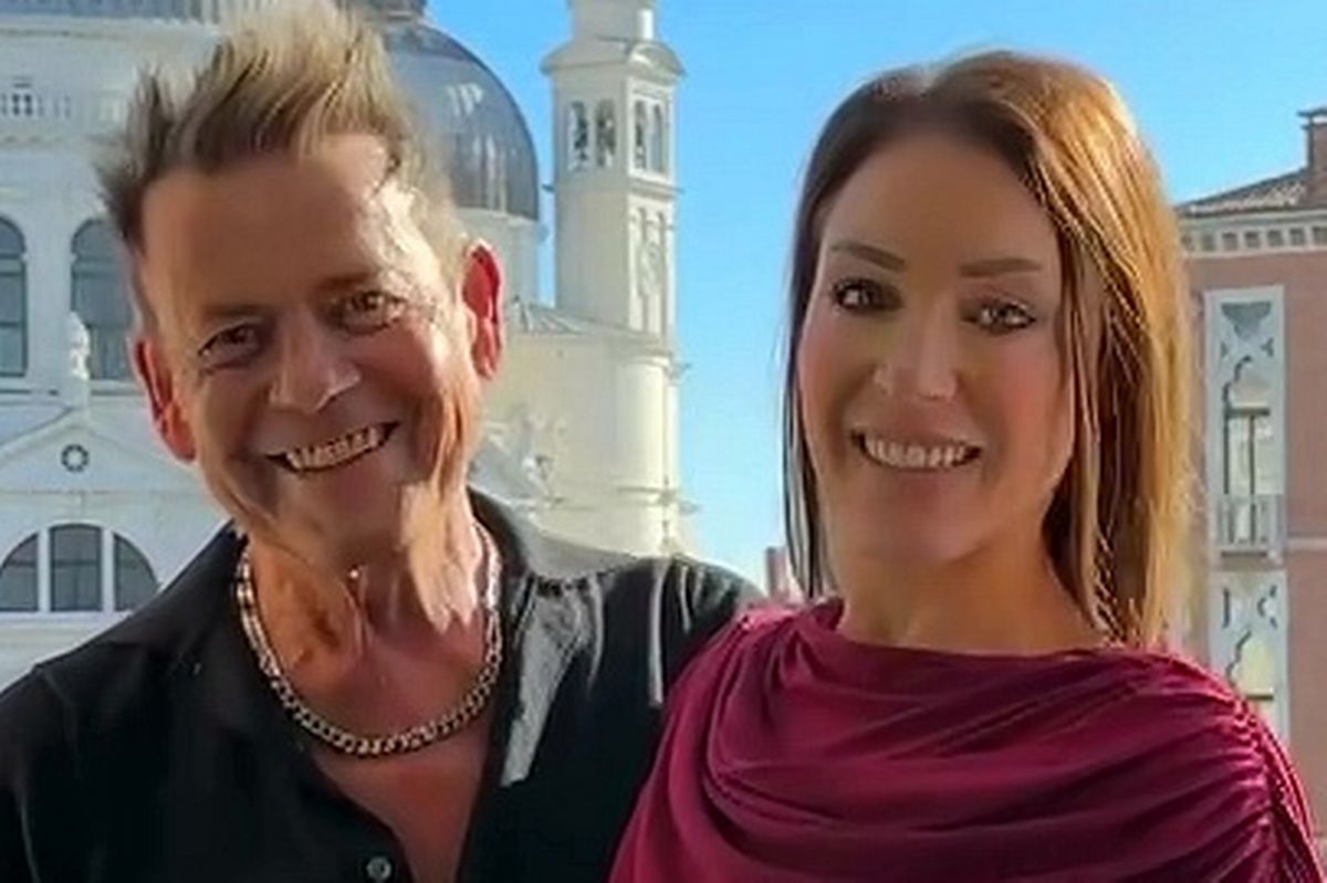 Lorna Luxe has revealed her husband John is in hospital