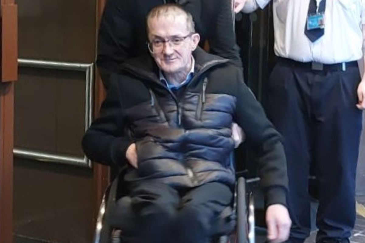 Mark Mogan outside Liverpool Magistrates' Court