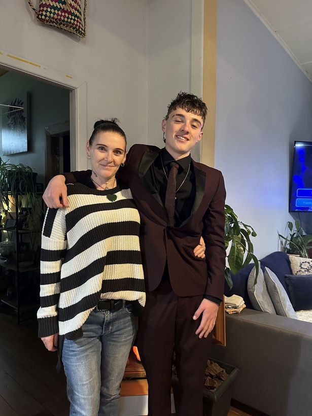 Mum Kylee Jope, 50, says she now plans to bury part of her son's lung in the garden