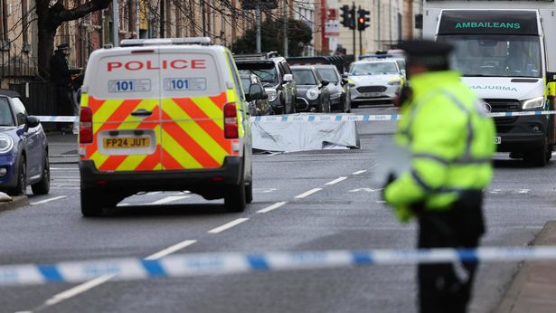 Emergency services in Berkeley Street, Glasgow