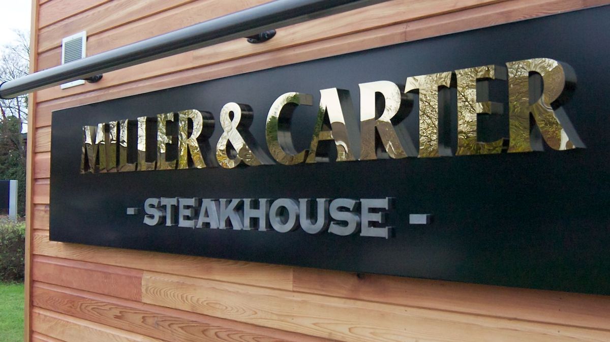 The Miller & Carter in Stratford Road, Hockley Heath - one of dozens of venues in the steakhouse chain across the country 