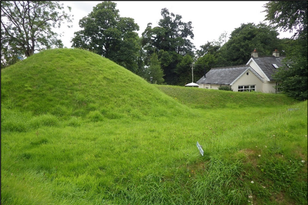 The Battle Garden associated with the Moravian Church in Kilwarlin, Co Down