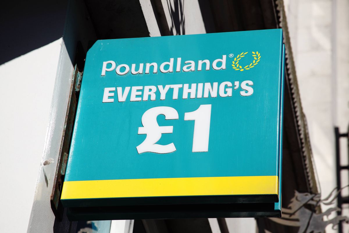 A Poundland store