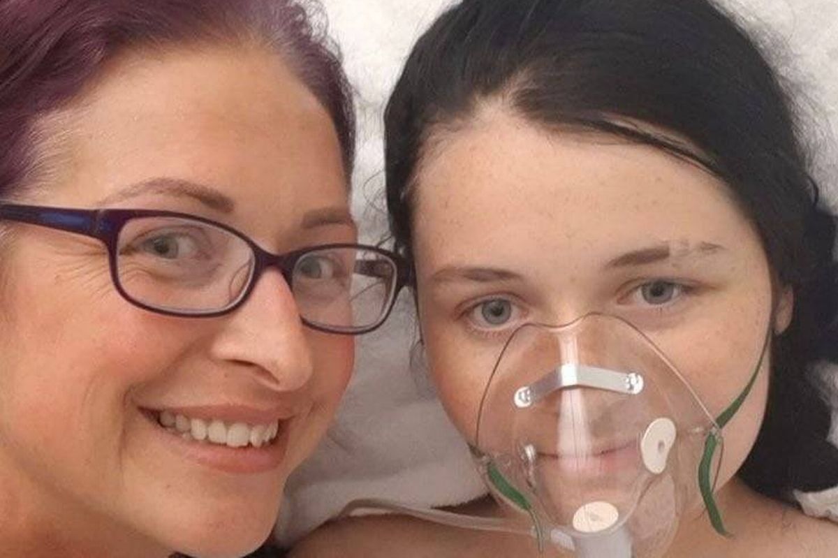 Katie-Jo Bartlett and her mum Stacey