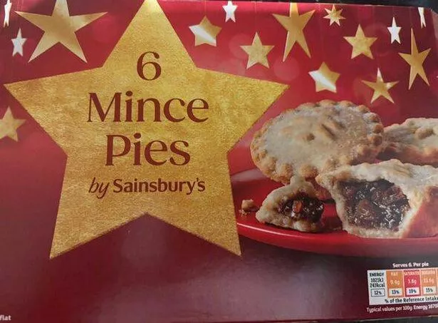 Sainsbury's mince pies