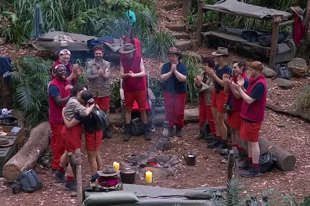 The third star was voted out of came afterI'm A Celebrity 