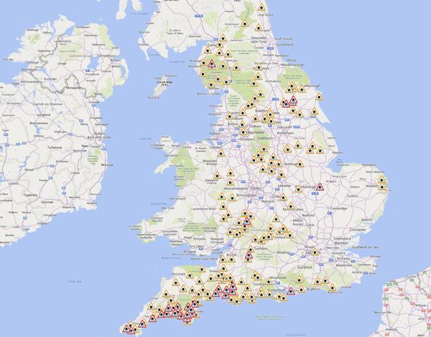 Flood alerts and warnings issued in England