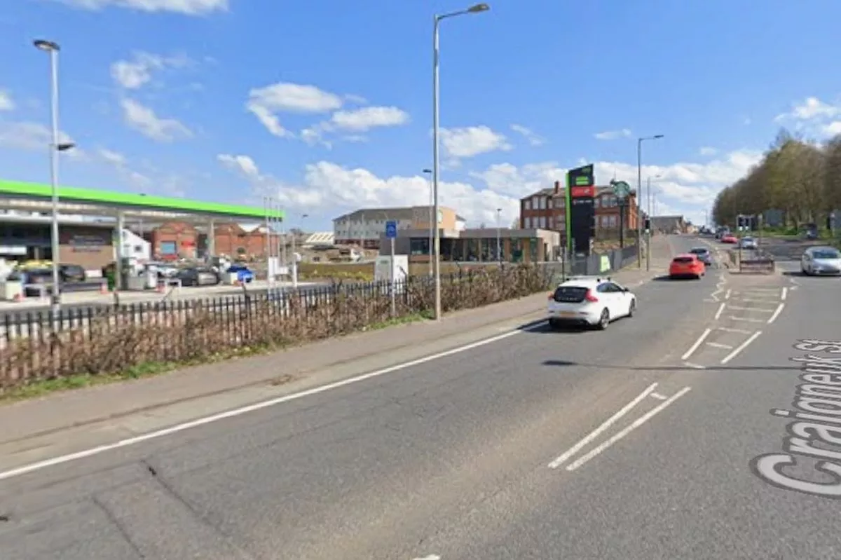 The robbery happened at a premises on Craigneuk Street