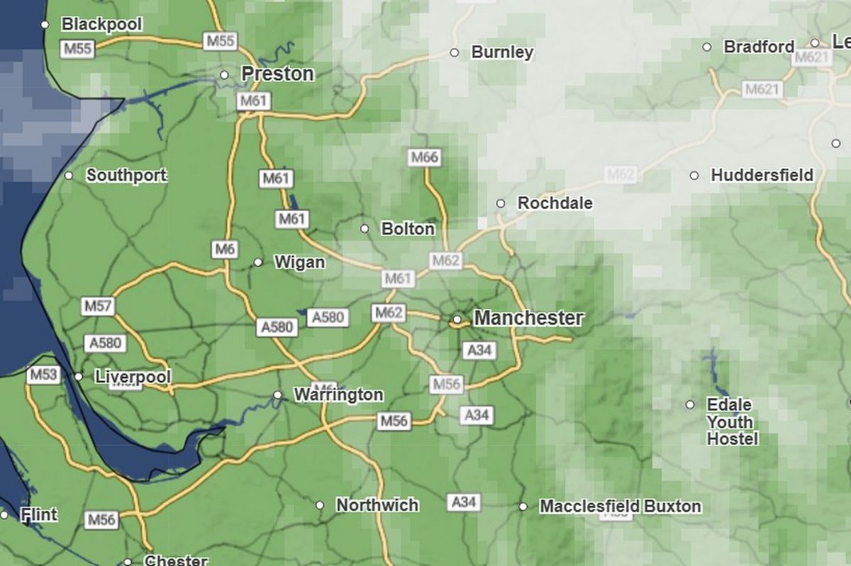 Clouds are expected to shift as the evening goes on
