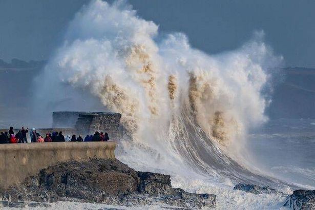 Storm Amy, The First Named Storm Of The Season Sweeps UK