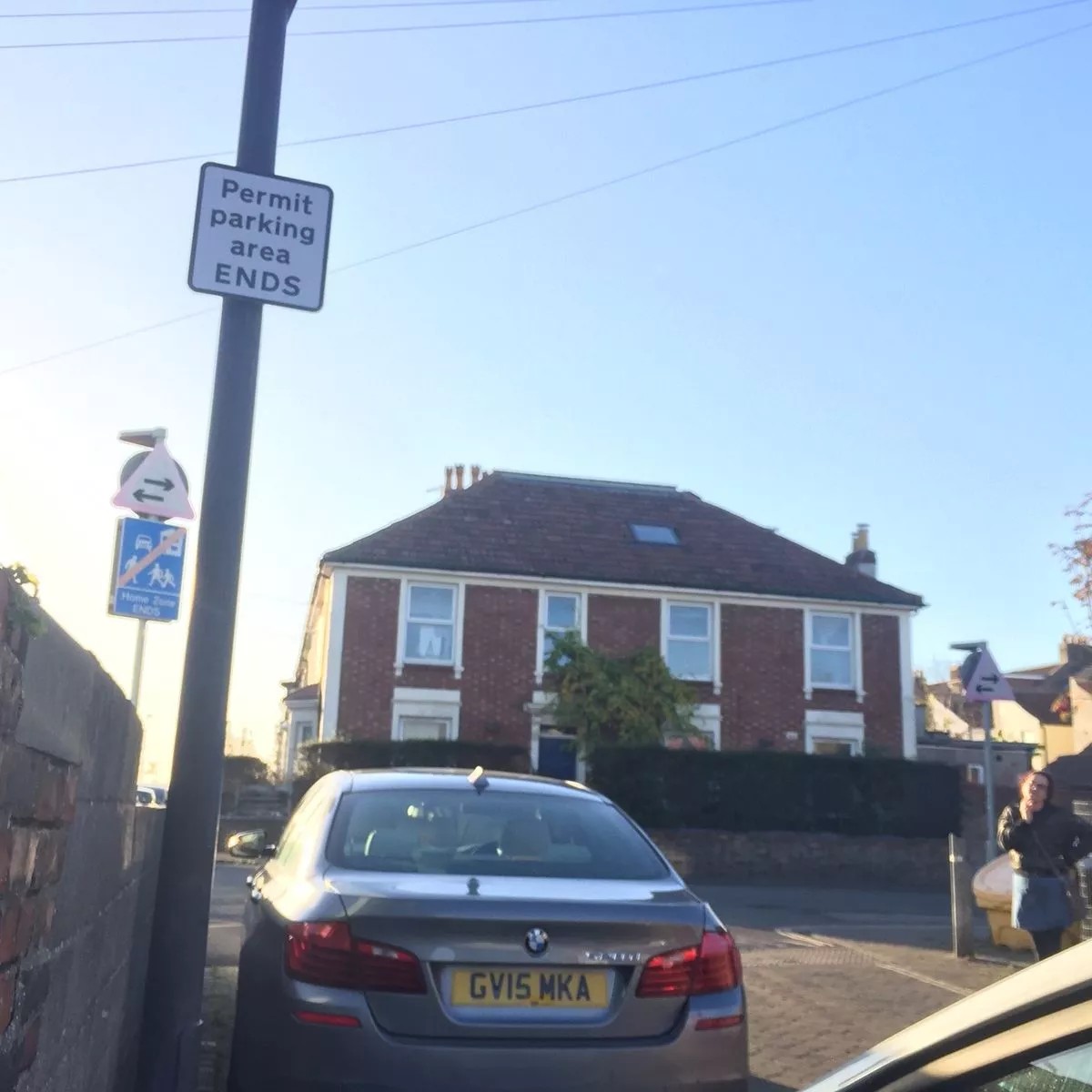 A parking spot in Southville appears to be outside the area's Residents Parking Zone, but local resident Sarah Elvins keeps being ticketed by Bristol City Council