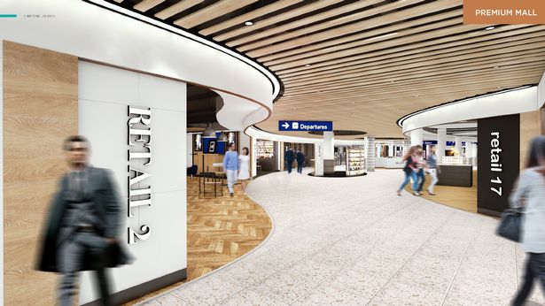 The planned Duty Free shop