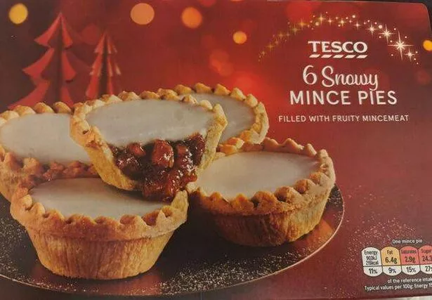 Tesco mince pies