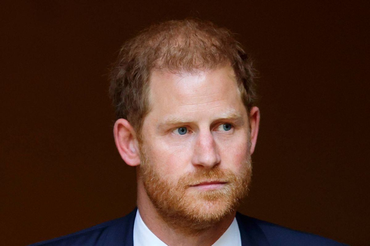 Prince Harry, Duke of Sussex (wearing a Household Division regimental tie and medals including his Knight Commander of the Royal Victorian Order cross) attends The Invictus Games Foundation 