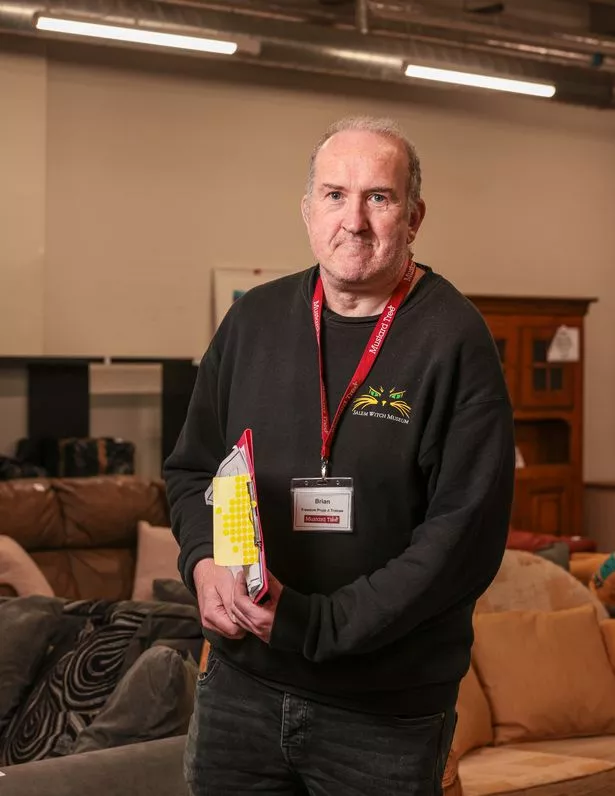 Brian Duffy, Freedom Project trainee.
Another visit to The Mustard Tree charity.