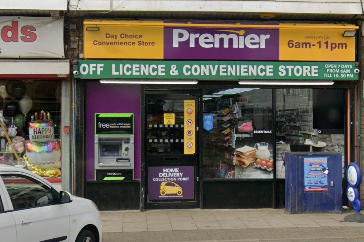 The S R Win Convenience Store on Pasture Road, Moreton. The shop was previously called the Day Choice Convenience Store